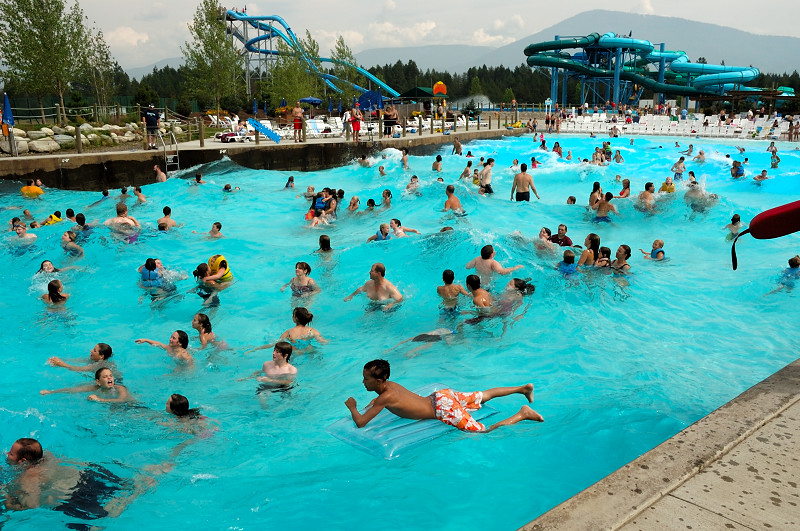 Wave pool- Jagdamba Fun World 